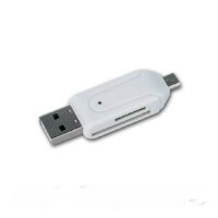 OTG Adapter USB Micro-B auf microSD SD SDHC T-Flash...