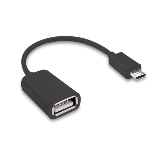 OTG Adapter Micro USB / USB Schwarz