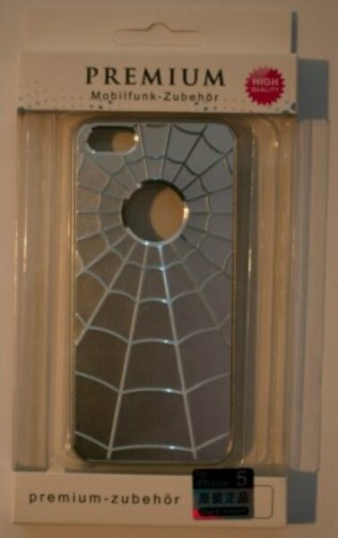 Hardcase für Apple iPhone 5 / 5s / SE Spinnennetz