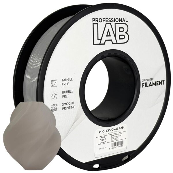 Prof. Lab PETG Filament 1.75mm 1KG Grau