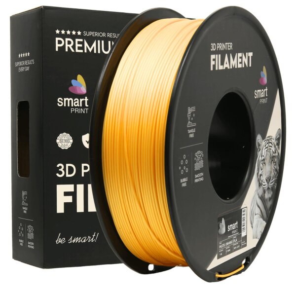 Smart Print PLA Filament 1.75mm 1KG Pastell Orange